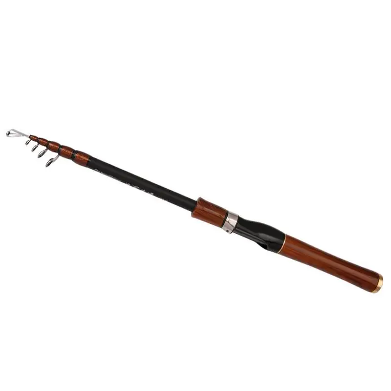 

Travel Fishing Rod Fishing Gear For Travel Comfortable Grip Travel Rods Fishing Fishing Gear Sensitive Response For Reservoirs