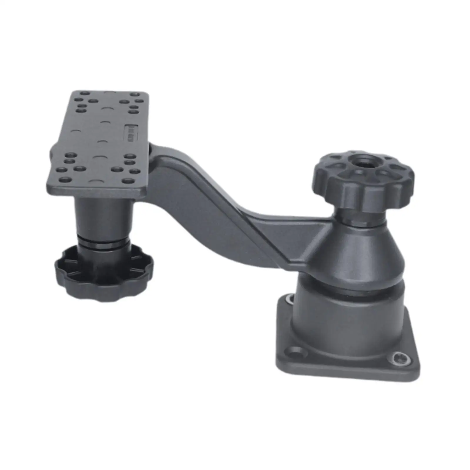 

Fish Finder Mount Base Fish Finder Bracket Universal Replacement 360 Degree Adjustable Rack for Fishing Boat Pontoon Kayak
