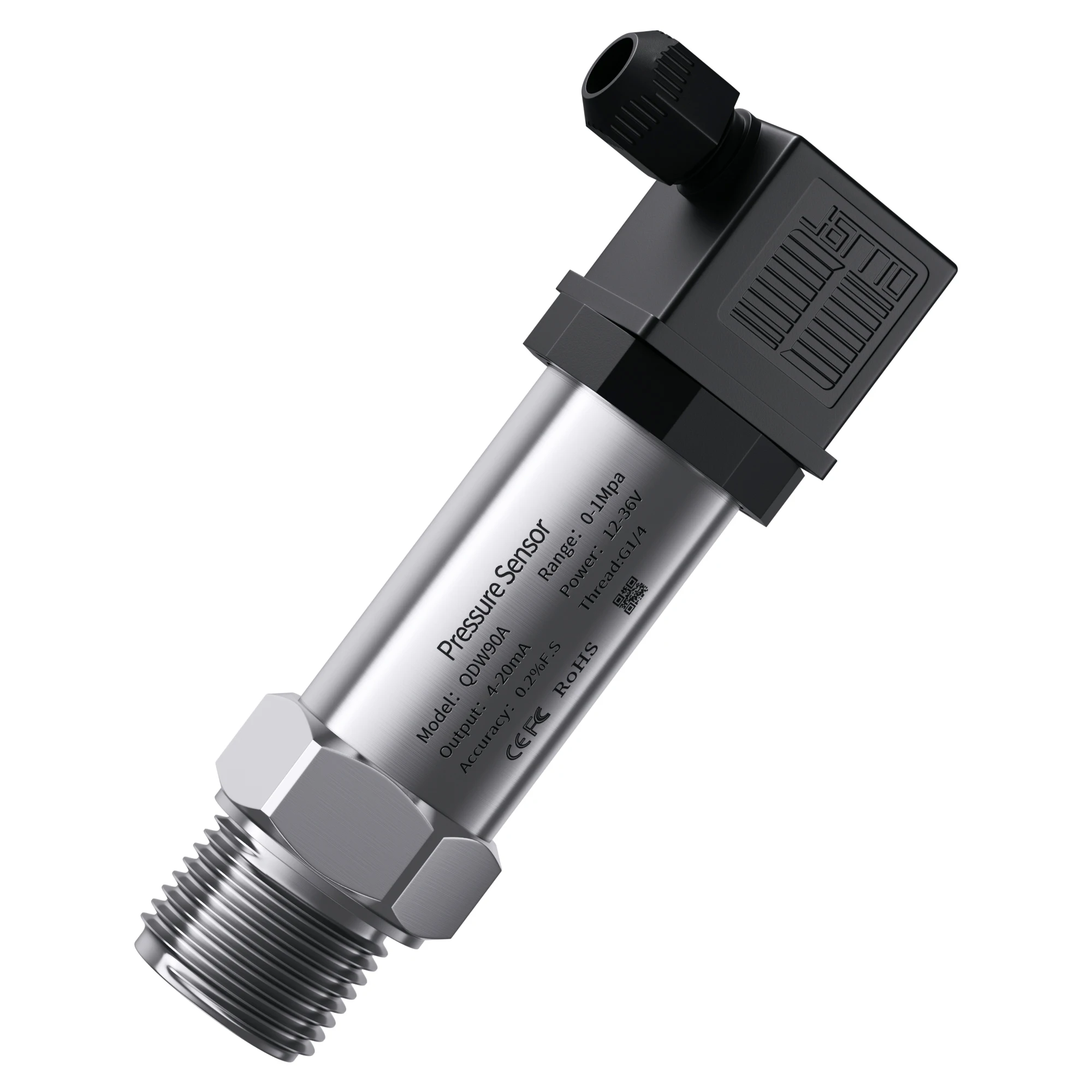 Transmissor de Pressão de Água e Óleo Sensor de Pressão Transdutor de Pressão 04bar 010bar 0-10v 0-10bar 0-10v 0-10bar 0-10v M20 1.5