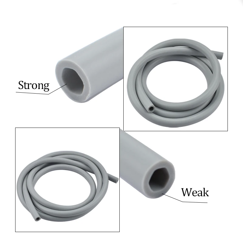 Dental Strong Suction/ Weak Suction Tube Dental Hose Pipe for Dentistry Unit Suction Saliva Ejector Tube Dentist Accessories