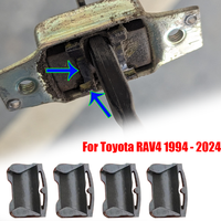 4X Car Door Check Strap (Check Assy) Repair Kit Stopper Damping Clip For Toyota RAV4 XA10 XA20 XA30 XA40 XA50 1994 - 2024 new