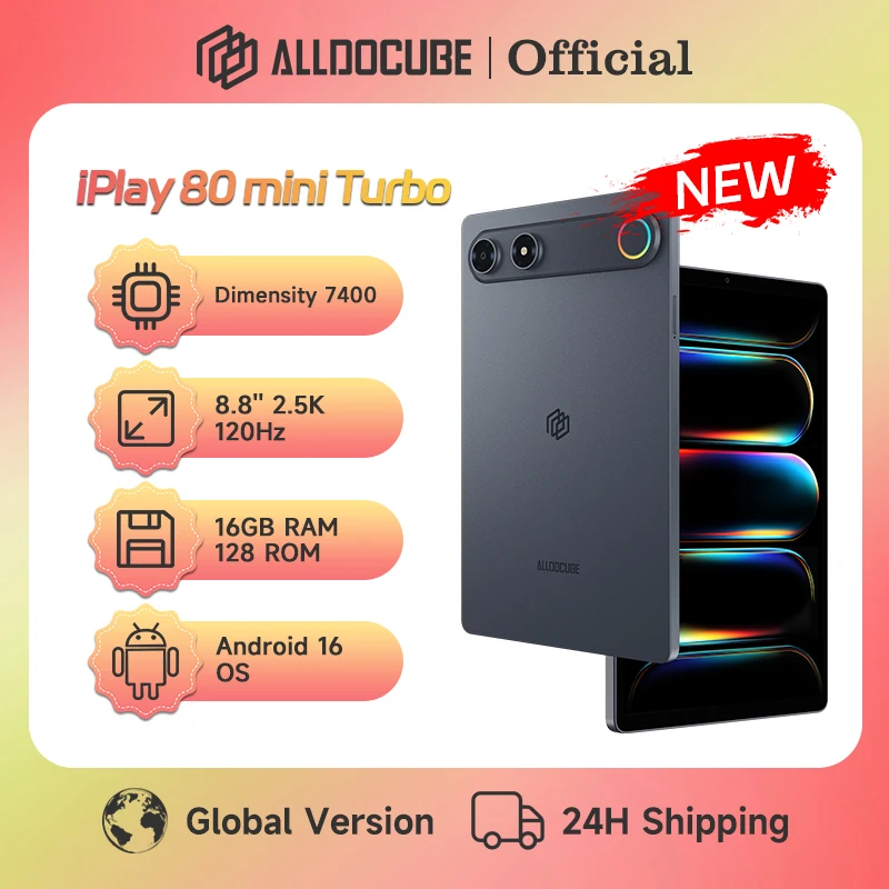 【¥28,113】ALLDOCUBE iPlay 80 mini Turbo タブレット-アリエク特価アラート