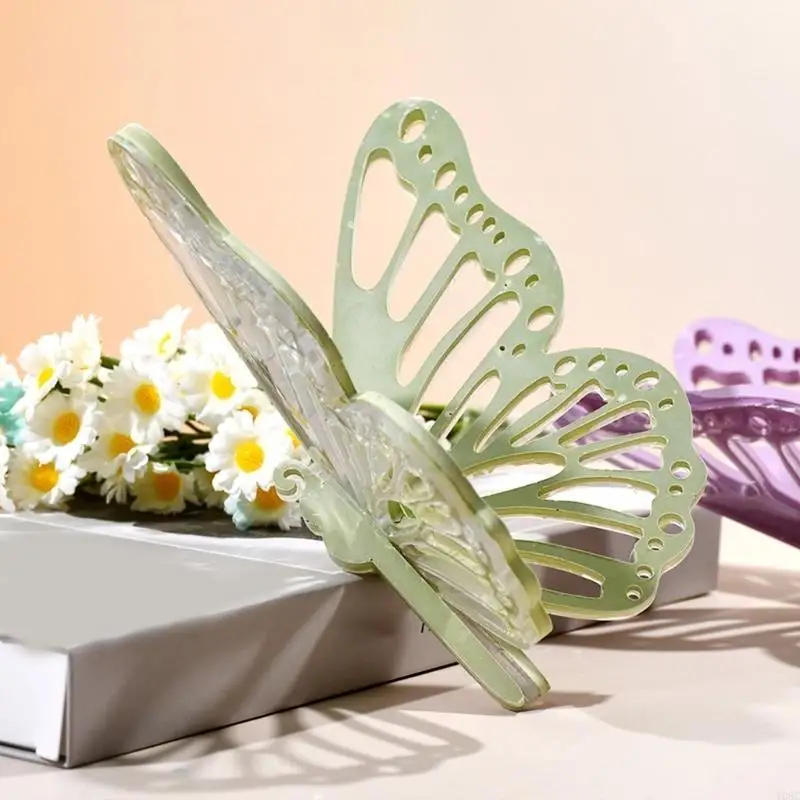 Y08C Sturdy Silicone Ornament Mold For Unique Butterfly Insect Creations