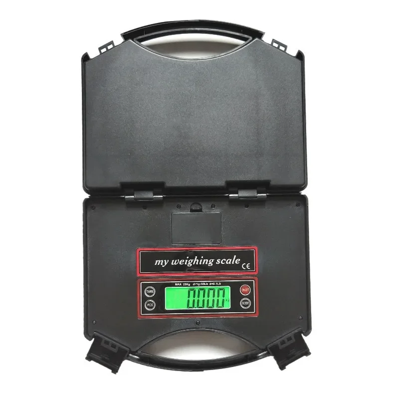 เครื่องชั่งน้ำหนักอิเล็กทรอนิกส์แบบพกพาสำหรับการส่งด่วน, เครื่องชั่งน้ำหนักพิเศษสำหรับแพ็กเกจส่งด่วนในหน่วยกิโลกรัม, เครื่องชั่งน้ำหนักสำหรับการส่งด่วน, แบบใช้ได้กับทุกชนิด