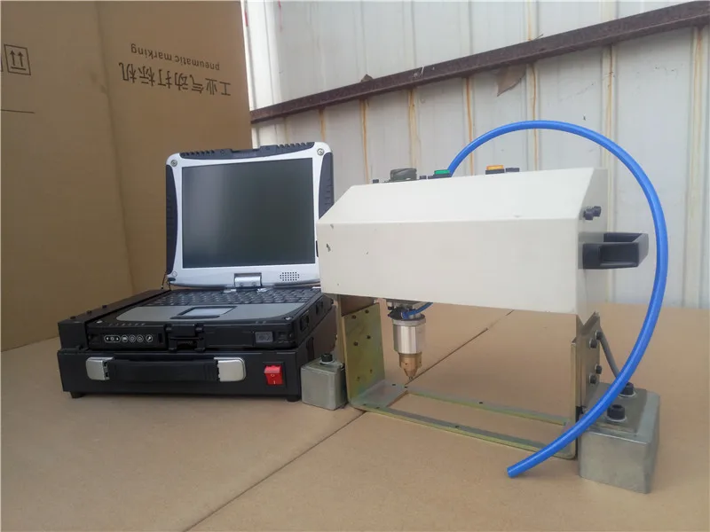 Industrial Portable Hand Held Engraving Machine Automatically CNC Date Time Stamp Machine 140*40mm