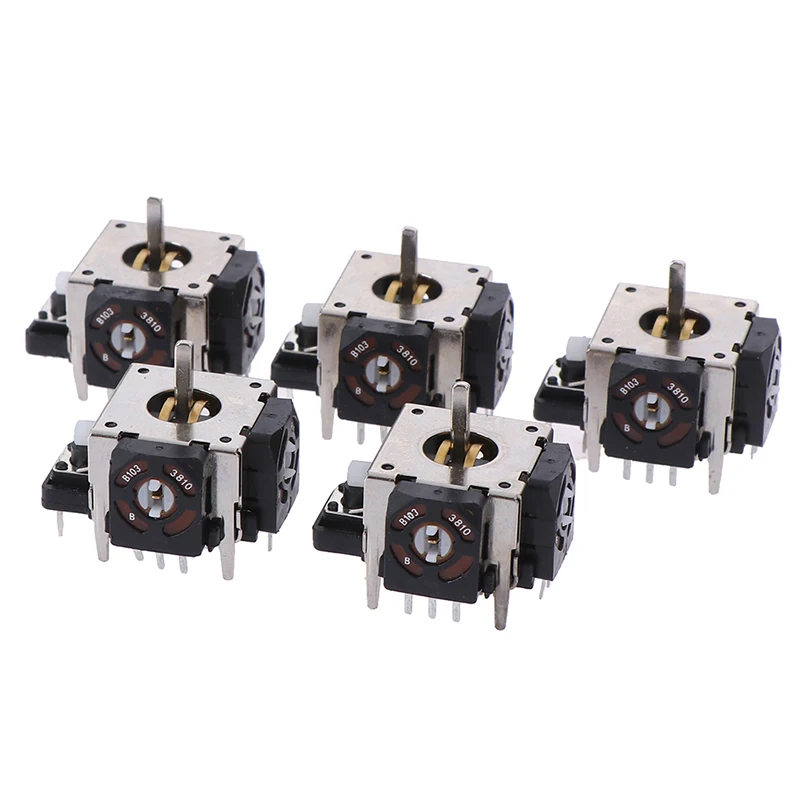 2PCS New Replacement for PS2 3D Joystick Analog Stick for PS2 Handle Rocker/3D Joystick/PS2 3D Joystick and Xbox 360 Controller
