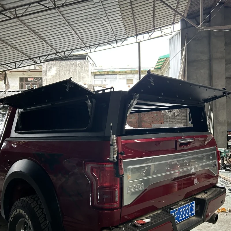 

Dream Garage High Quality Truck Hard Tonneau Cover Removable Trifold Retractable Tonneau Cover For Hilux Rocco