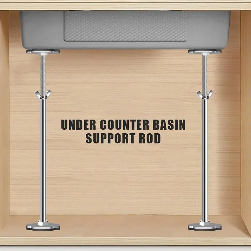 Stainless Steel Undermount Sink Supports Adjustable Long-Lasting Durability Bottom Installation Support Multifunctional