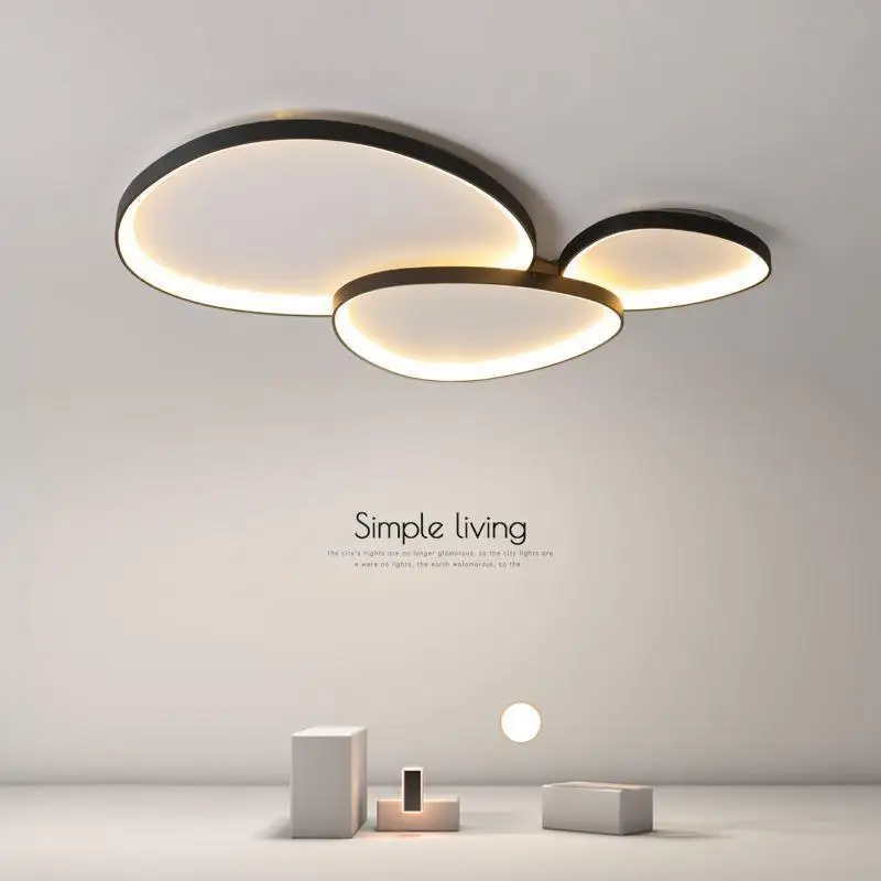 LED Living Room Ceiling Lamp Modern and Simple Nordic Living Room Bedroom 2026 New Home Study Minimalist Living Room Main Light