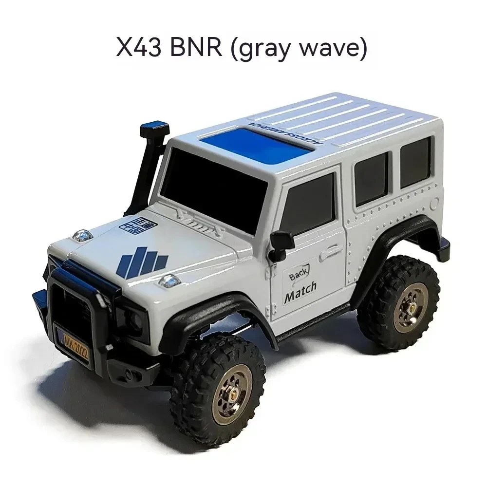 LDARC X43 RTR ミニクローラー　グレー　1/43 ミニッツ LDARC X43 1:43 Crawler RC Car Simulation Full Time 4WD Climbing