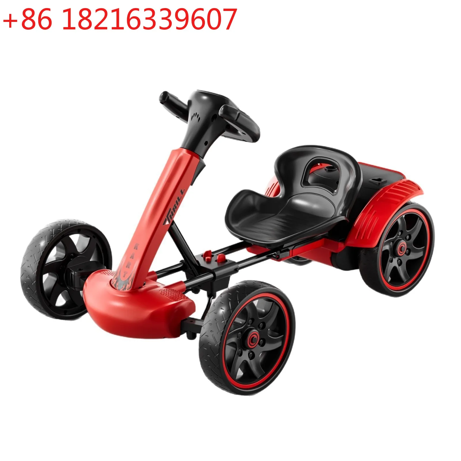 YAO foldable installation-free four-wheel seated large-tail electric vehicle