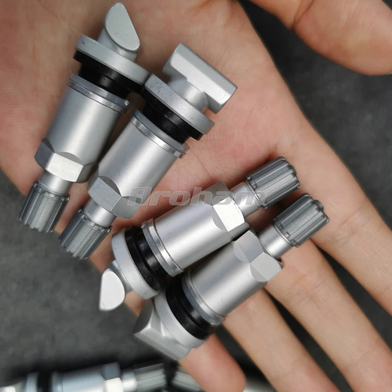 10 Pcs New High Quality TPMS Tire Valves Alloy Tubeless Valve Tyre Pressure Monitoring System Sensor Stem For Volvo Sonata