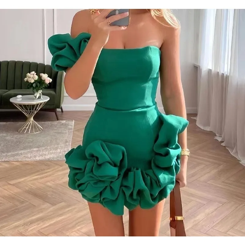 

2026 Summer Elegant Waist Dress Women's Party Skirt