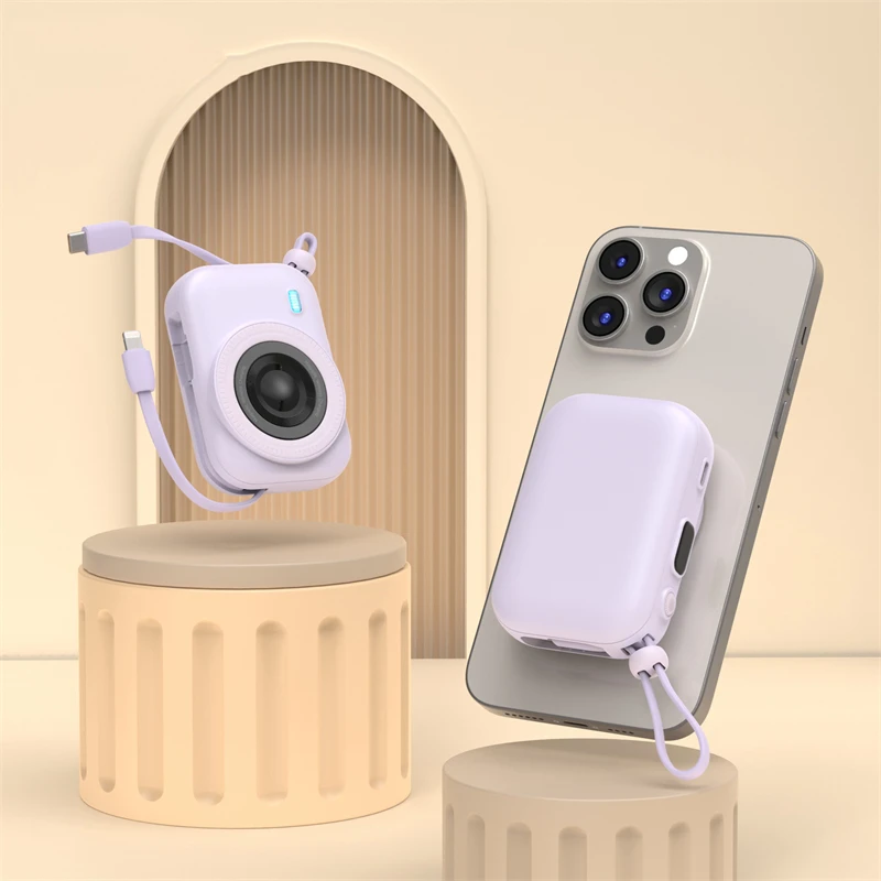 3 in 1 Magnetic Wireless Power Bank PD20W Fast Charging for Magsafe Battery For iPhone 16 15 14 iWatch Airpods Portable Charger