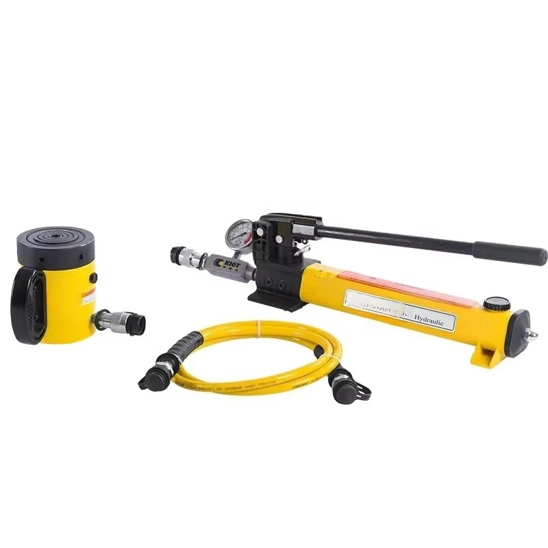 For Enerpac 200 Ton Single Acting High Tonnage Lock Nut Hydraulic Jack Hydraulic Cylinder