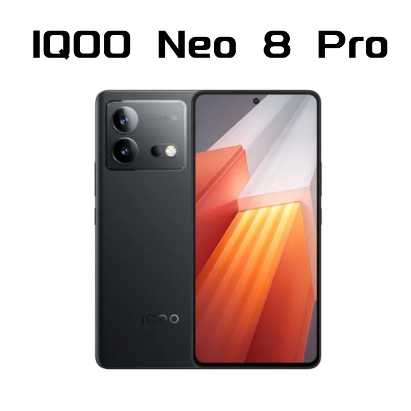 جديد VIVO iQOO Neo 8 Pro 5G الهاتف الذكي الأبعاد 9200 Plus 50MP الكاميرا الرئيسية IMX866V 6.78 بوصة 144 هرتز 5000 مللي أمبير 120 واط SuperVOOC OTA