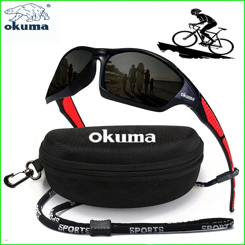 

okmua.Новые мужские и женские солнцезащитные очки для велоспорта, очки для занятий спортом на открытом воздухе, рыбалка, походы, туризм, солнцезащитные очки для фотографий