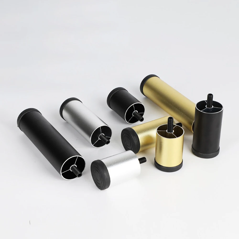 Patas Ajustables para Muebles M8 M10 de Aleación  Aluminio para Mueble  TV, Armario, Refrigerador Elevado, Soportes para Lav