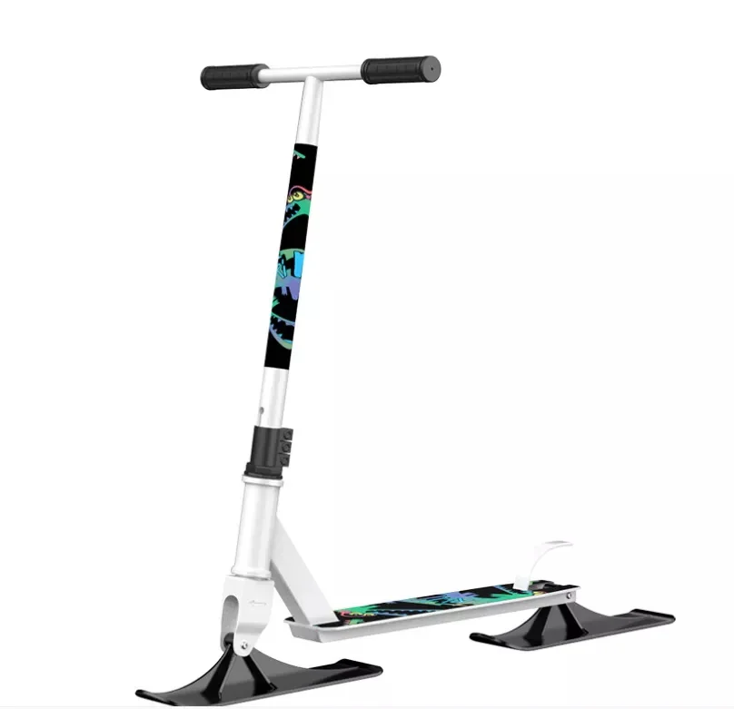 Patinete de esquí 2 en 1 para adultos, patinete acrobático para deportes de nieve, patinete extremo a la venta, juguete de trineo de esquí de nieve de invierno para adultos