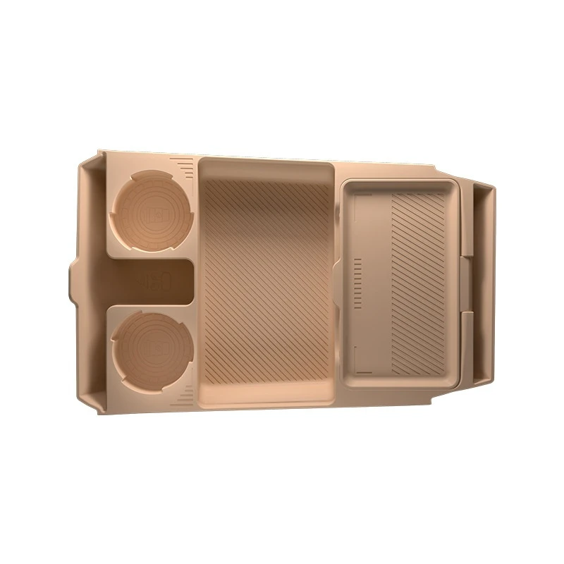 صندوق تخزين من السيليكون لتعديل وحدة التحكم المركزية BYD Song Ldmi وسادة مضادة للانزلاق لتزيين ملحقات السيارة