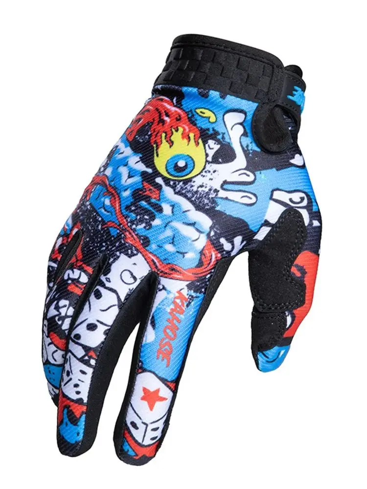 AliExpress NONE MX BMX MTB ATV Motocross Gloves Motorcycle Full Finger Bike Off Road Mountain Cycling Gloves mx1