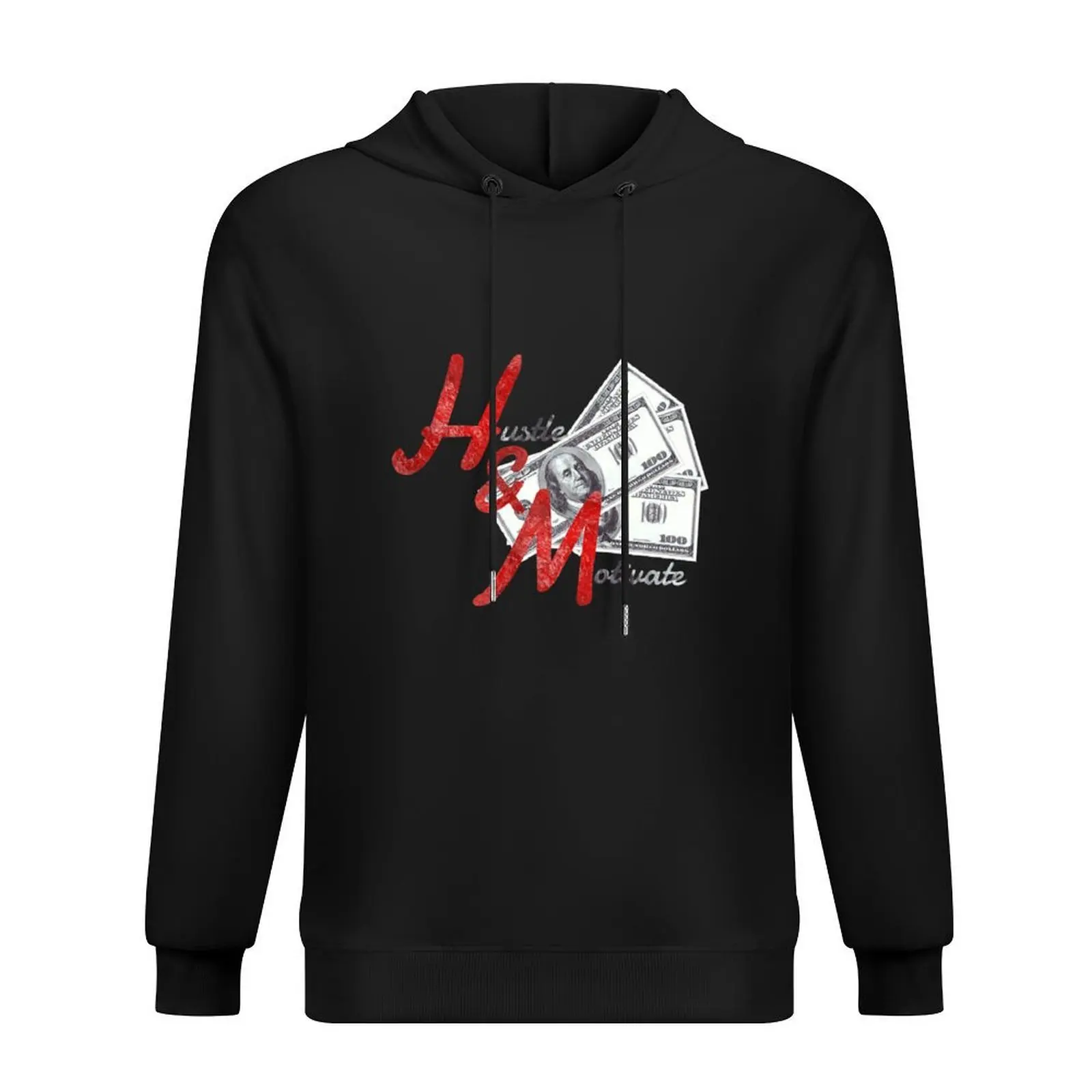 

Hustle & Motivate Hoodie autumn mens clothing men clothing anime clothing men's hoodie sweatshirt