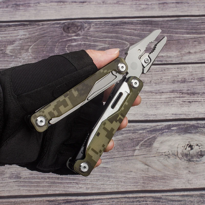 Arca MP01 G10 manico Pinza infrangibile All\'aperto Multi-strumenti Morsetto Coltello pieghevole Forbici Combinazione EDC per esterni Multi strumenti