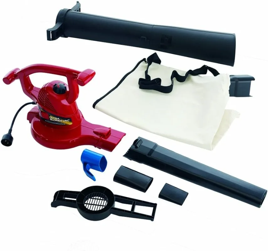 Ultra 12 amp Variable-Speed (up to 235) Electric Leaf Blower/Vacuum with Metal Impeller, 51609