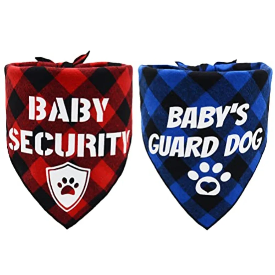 

Baby Security Banda Baby's Guard Plaid Trile Pet Banda для детского душа Реквизит для фотографий Шарф Шарфы tions in Blue and R