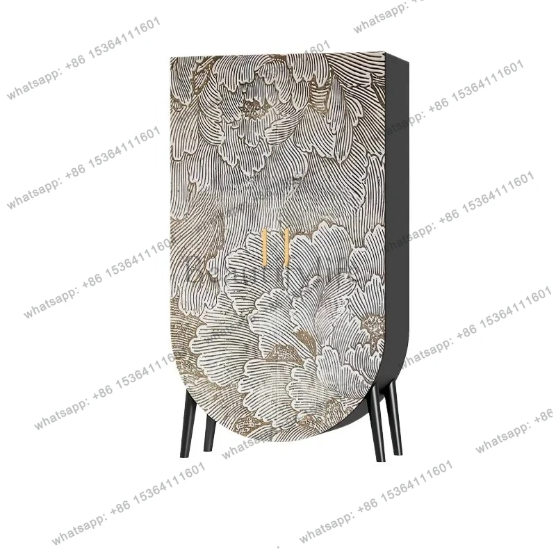 

retro solid wood simple wardrobe integrated cabinet storage cabinet bedroom cloakroom edge cabinet