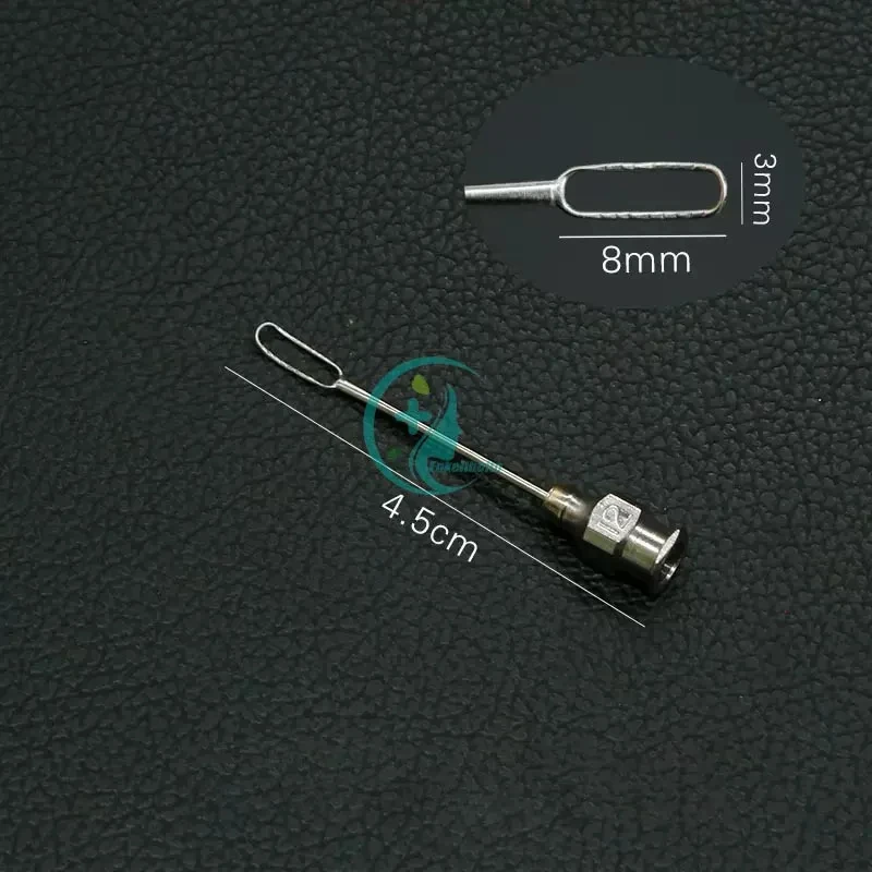 Ophthalmic Lens Loops Lens Loop, ponta do aço inoxidável, instrumento cirúrgico, 1Pc