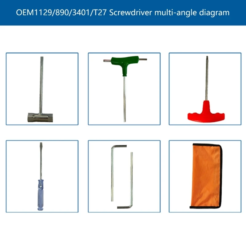 Máy Cưa Xích T-Cờ Lê T27 Mận Tua Vít Cho 017 018 019 020 021 023 024 025 Máy Cưa Xích Scrench Chữ T Tay Cầm Tua Vít