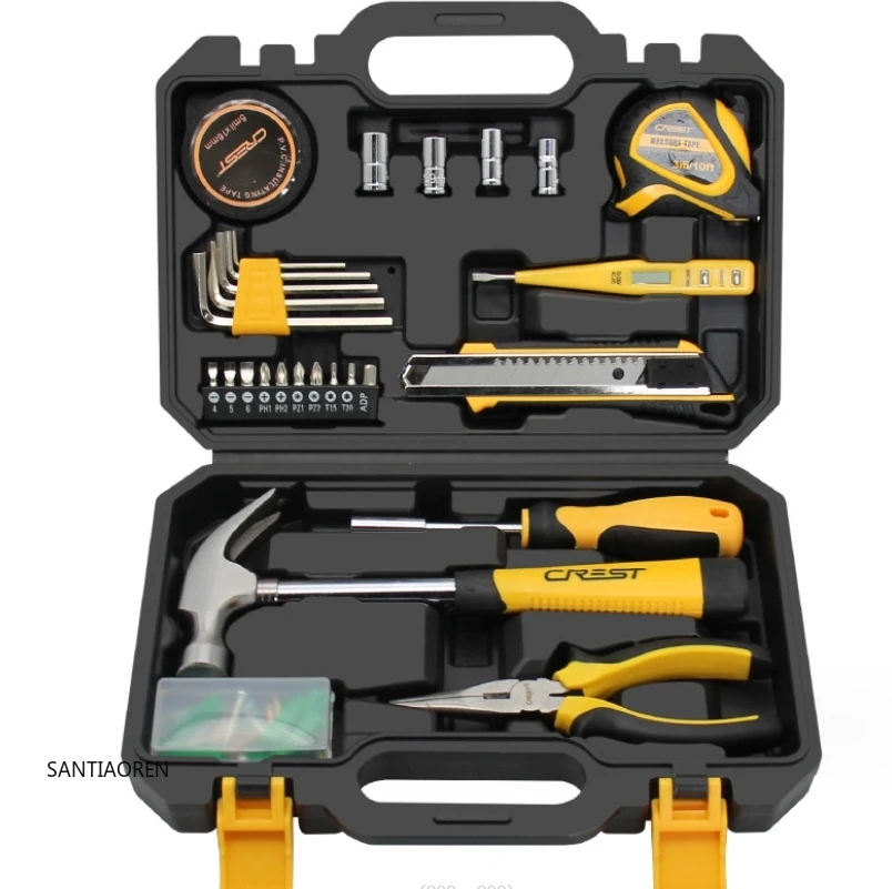 

202528 шт., набор многофункциональных инструментов для ремонта, набор комбинированных инструментов, включает в себя отвертки, гаечные ключи, плоскогубцы, наборы ручных инструментов