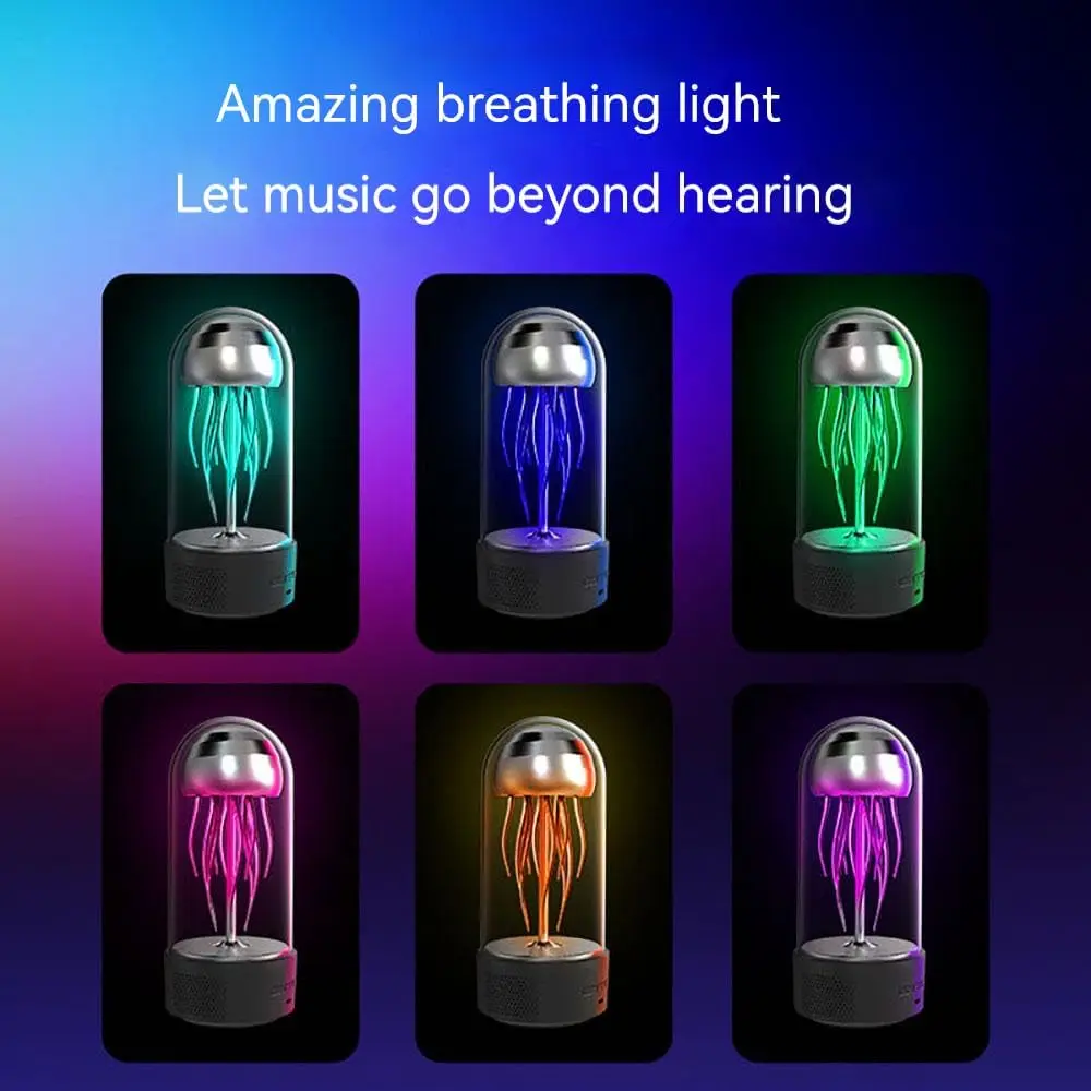 Luminous Mechanical Jellyfish Llights, High-End Bluetooth Speakers, Atmospheric Lights, Christmas Gifts For Children And Adults