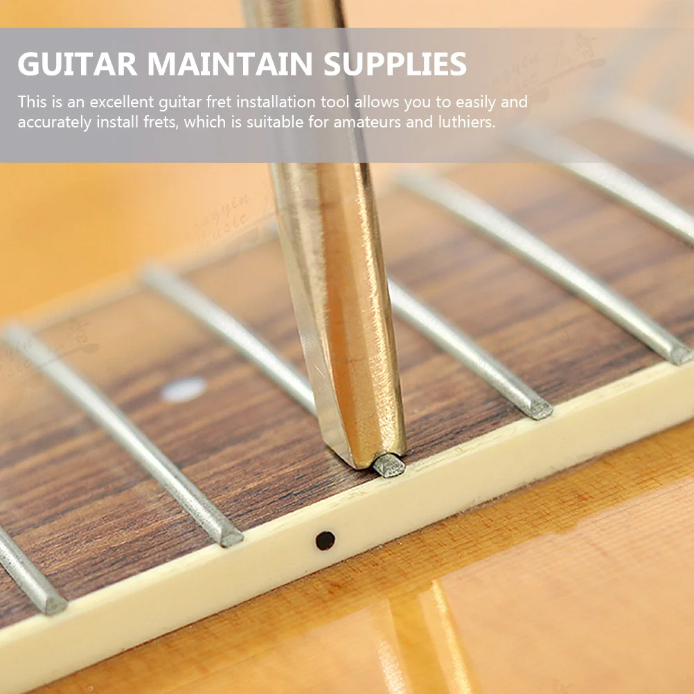 

Small Wire Reset Tool Man Guitar Fret Punch Metal Fretboard Musical Instruments Tools