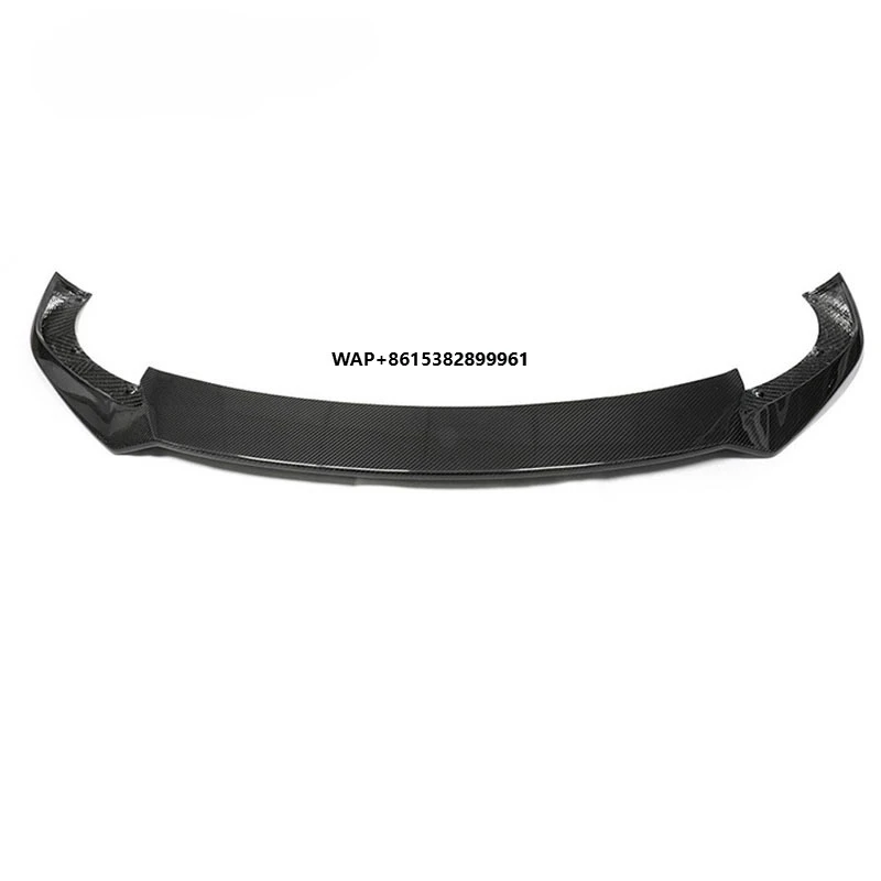 

High performance real Dry carbon fiber surround kit front lip front bumper suitable for the new Model S