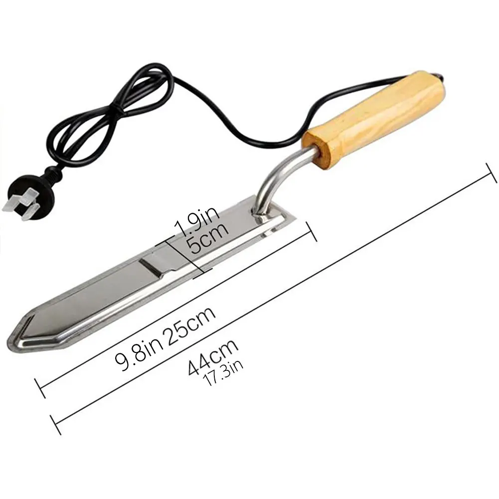 Honey Uncapping Knives Stainless Steel Electric Heated Honey Cutter Beekeeping Equipment Tools Honey Wax Scraper
