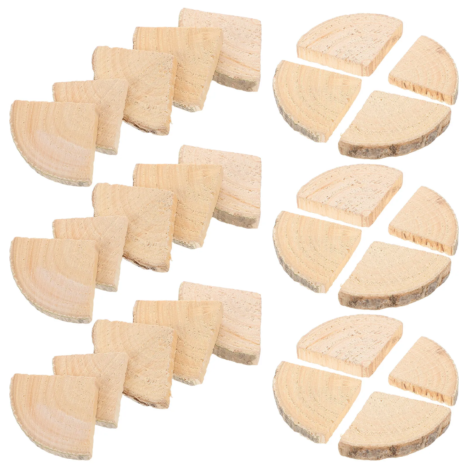 

Natural Wood Slices Unfinished Craft Supplies Unique Shapes Kindergarten DIY Projects Decoration Wooden Chips Logs Crafts