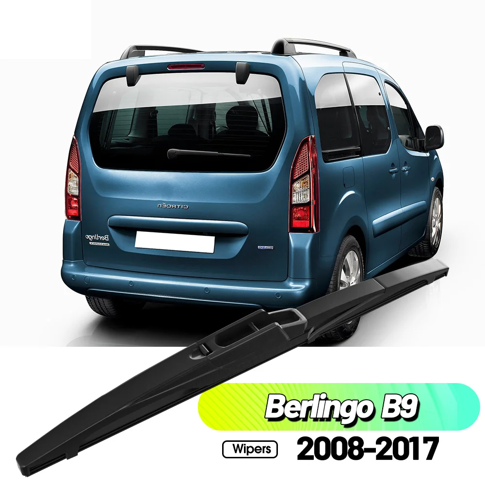 14" Rear Windshield Windscreen Washer Wiper Blade For Citroen Berlingo B9 2008-2017 2009 2010 2014 2015 2016 Car Accessories