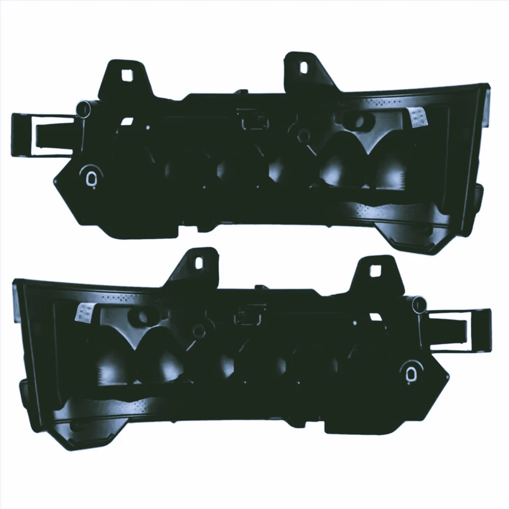 ZF-F 1 par luces indicadoras giro para espejo puerta coche para Land Rover Range Rover Evoque 2014-2019 JAGUAR E F-PACE L 4