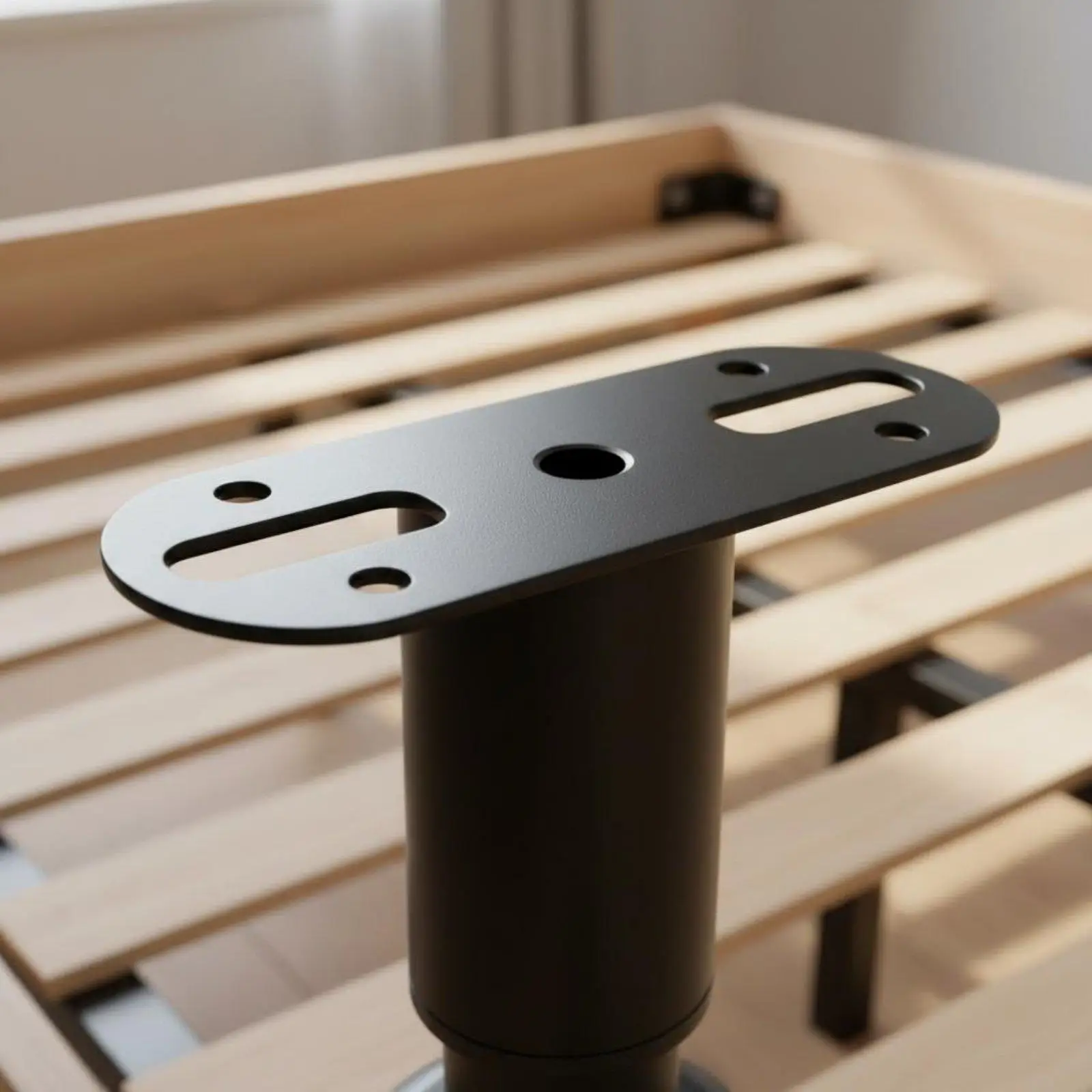 Adjustable Bed Support Cold-rolled Steel Frame Hardware Universal Furniture Leg for Bed Structure