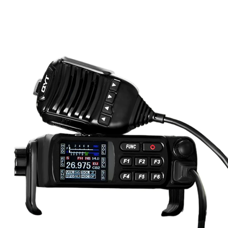 QYT CB-27 CB Radio AM FM Shortware Citizen Band Multi-Norms Color Screen DTMF ASQ Wireless Mobile Radios Transceiver