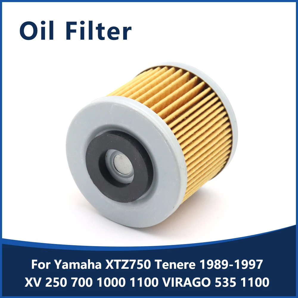 

For Yamaha XTZ750 Tenere 1989-1997 XV250 XV700 XV1000 XV920 XV1100 VIRAGO 535 1100 Motorcycle Engine Intake Cleaner Oil Filter