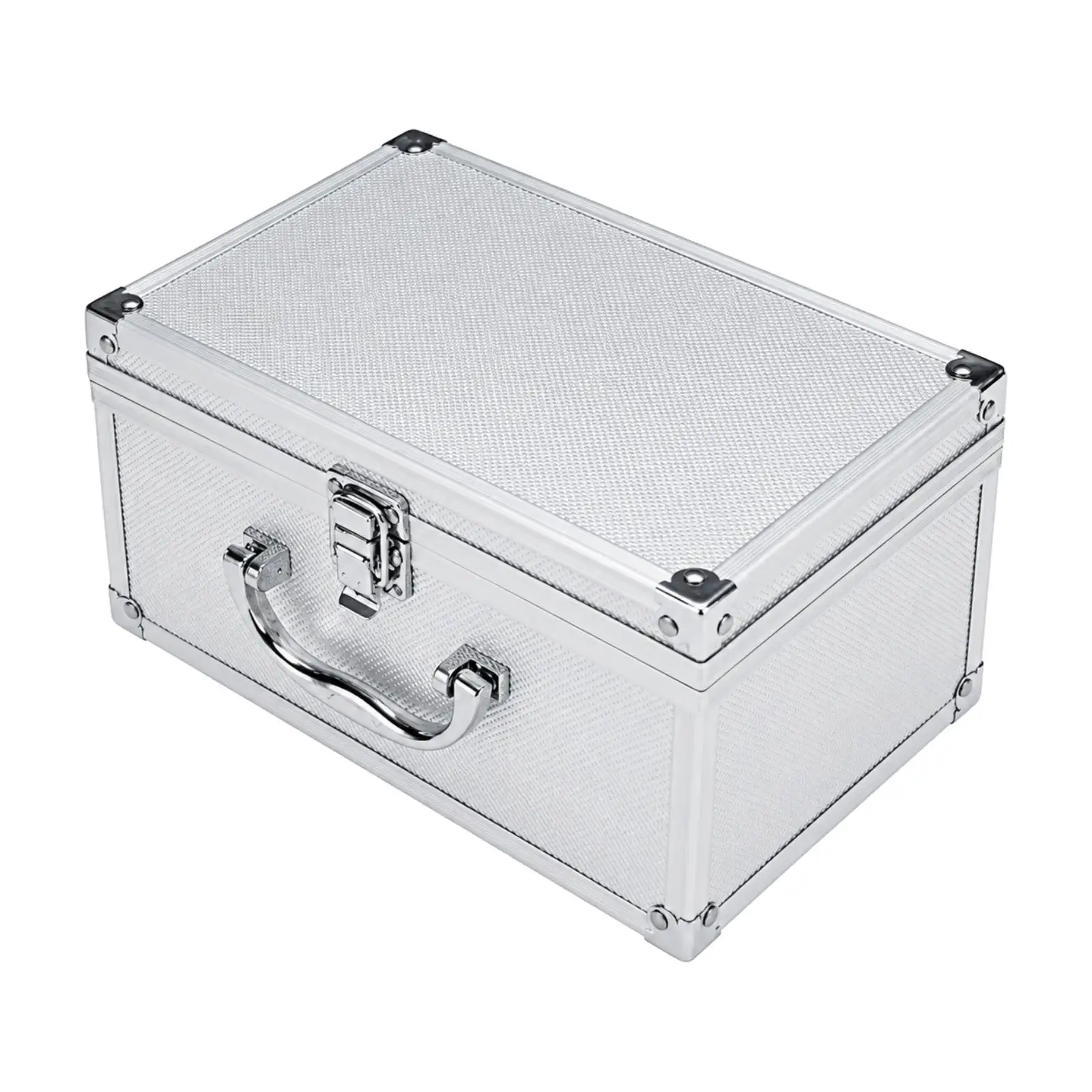 Portable Metal Tool Box Industrial Container Case with Aluminum Frame for Car Tools and Equipment