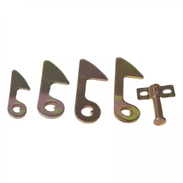 Heavy Duty Motorcycle Rear Trunk Lock Hook Secure Metal Tail Box Cylinder Hook for Electric Scooter Storage Protection