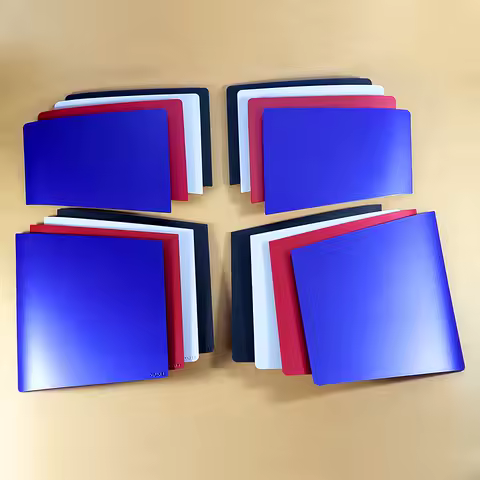 1Set 4 in 1 Disc/ Digital Version Housing Shell For PS5 Slim/ Pro Game Console Faceplate Hard Case Protector Cover