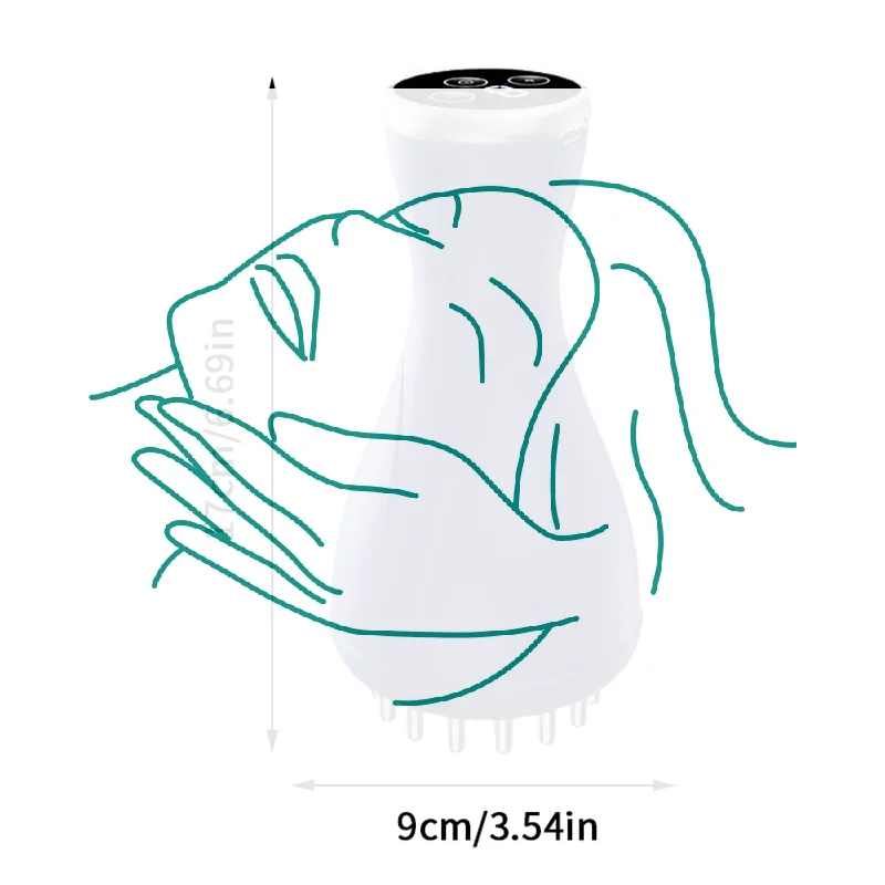 

Electric Meridian Brush Anti Cellulite Gua Sha Body Massager Vibrate Microcurrent Hot Compress Scraping Lymphatic Drainage Care