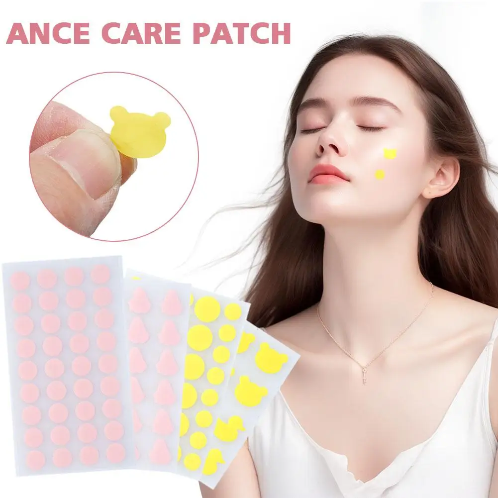 Pimple Patch Acne Remoção Skin Care Adesivos, adesivos invisíveis coloridos, corretivo original, Face Spot Beauty Makeup Tool, 12 pcs, 36pcs