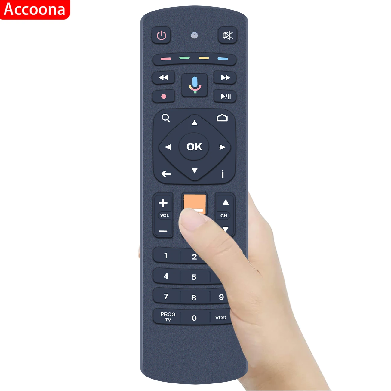 Telecomando vocale per decoder tv arancione tv WH210713D