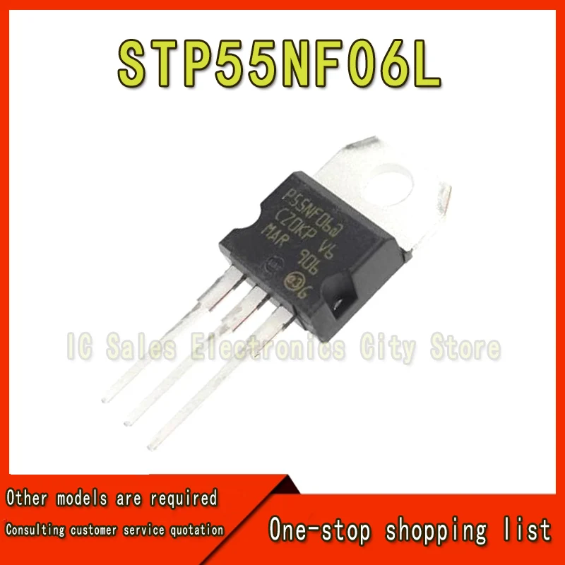 (10piece)100% New STP55NF06L STP55NF06 P55NF06L P55NF06 TO-220 Chipset